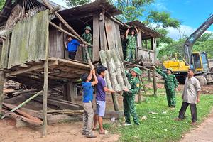 Bộ đội Biên phòng Quảng Bình khởi công 256 căn nhà xóa nhà tạm trên tuyến biên giới