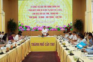 Tổ công tác của Thủ tướng Chính phủ làm việc với 4 địa phương về giải quyết khiếu nại, tố cáo kéo dài