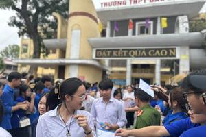 Thanh Hoá: Kết thúc môn thi cuối của kỳ thi tuyển sinh vào lớp 10 THPT công lập