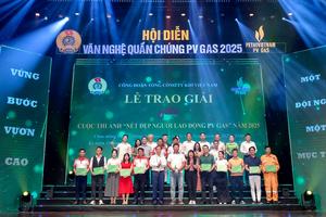 "Nét đẹp người lao động PV GAS" – Cuộc thi ảnh ghi dấu những ngày đại lễ năm 2025