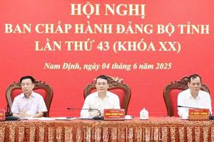 Đảng bộ tỉnh Nam Định tổ chức hội nghị lần thứ 43