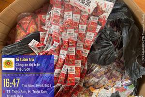 Thanh Hóa: Kiểm tra kho hàng, phát hiện nhiều sản phẩm không rõ nguồn gốc xuất xứ