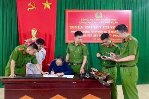 Thanh Hóa: Đi từng ngõ, gõ từng nhà để vận động thu hồi 691 khẩu súng và 808 vũ khí thô sơ