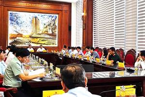 Quảng Bình - Quảng Trị thống nhất phương án nhân sự cấp ủy chuẩn bị cho hợp nhất tỉnh