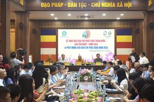 Lần đầu tiên, trao giải báo chí Phật giáo toàn quốc