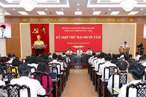 Nam Định: Khai mạc Kỳ họp thứ 28 HĐND tỉnh khoá XIX