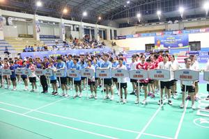 Hải Phòng: Gần 200 vận động viên dự khai mạc Giải vô địch Cầu lông trẻ quốc gia năm 2025