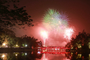 Quốc khánh 2/9: Hà Nội tổ chức bắn pháo hoa tại 5 địa điểm