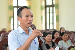 Ninh Bình: Cử tri kiến nghị chính sách hỗ trợ đội ngũ cán bộ bán chuyên trách cấp xã