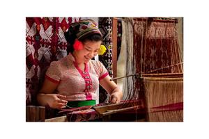 Nghệ An: Nghề dệt thổ cẩm của người Thái được công nhận là Di sản văn hóa phi vật thể