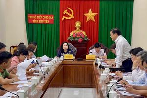 Bí thư Tỉnh ủy Phú Yên tiếp công dân định kỳ tháng 6/2025