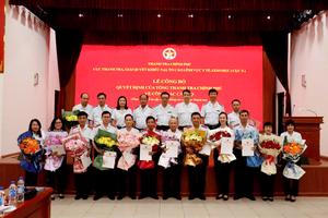 Công bố quyết định của Tổng Thanh tra Chính phủ về công tác cán bộ tại các cục, đơn vị