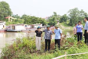 Chủ tịch UBND tỉnh Bắc Giang kiểm tra công tác đảm bảo an toàn đê điều