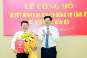 Nghệ An: Bí thư thị xã Hoàng Mai làm Phó Trưởng ban Tổ chức Tỉnh ủy