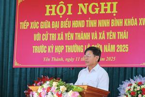 Ninh Bình: Cử tri kiến nghị nhóm vấn đề về hạ tầng giao thông