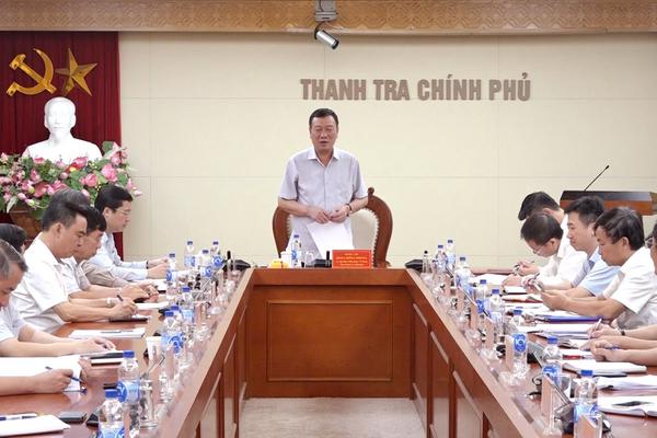 Thanh tra Chính phủ họp giao ban, nhấn mạnh hai nhiệm vụ “chiến lược”