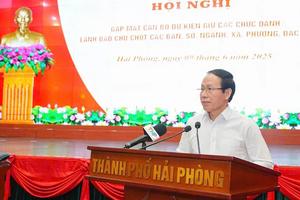 Hải Phòng: Kiện toàn bộ máy chính quyền địa phương 2 cấp