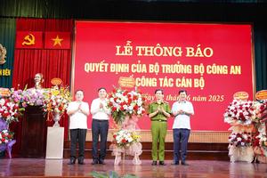 Điện Biên có tân Giám đốc Công an tỉnh