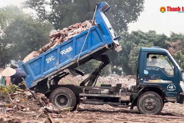 A lô Thanh tra số 24/2025: Ninh Hiệp - Gia Lâm: Bất chấp Nghị quyết 11, phế thải xây dựng nhấn chìm hàng chục nghìn m2 đất nông nghiệp