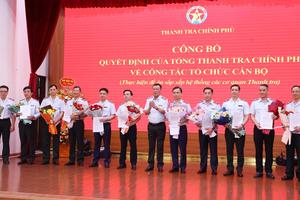 Vụ Tổ chức cán bộ - đơn vị thực hiện công tác quản lý Nhà nước về tổ chức cán bộ của Thanh tra Chính phủ