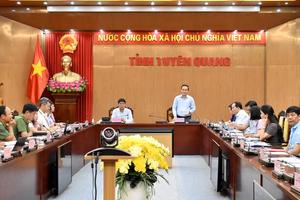 Bộ Giáo dục và Đào tạo làm việc với Ban Chỉ đạo Kỳ thi tốt nghiệp THPT năm 2025 tỉnh Tuyên Quang
