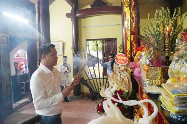 Quảng Bình tổ chức lễ giỗ lần thứ 325 danh tướng Nguyễn Hữu Cảnh