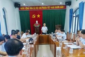 Quảng Nam: Tăng cường đôn đốc, tháo gỡ vướng mắc trong thực hiện kết luận thanh tra