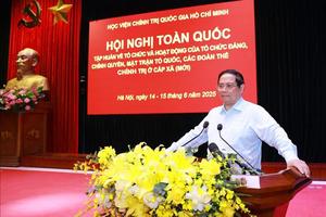 Thủ tướng: Dự kiến 30/6, đồng loạt công bố hệ thống chính quyền hai cấp trên cả nước