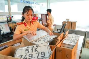 Sau sáp nhập, biển số xe các tỉnh, thành vẫn được giữ nguyên