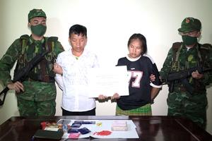 Thanh Hoá: Bắt giữ đôi nam nữ vượt biên qua Lào mua hàng cấm về Việt Nam