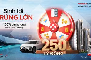 Techcombank “Sinh Lời Trúng Lớn” bùng nổ: Xe VinFast, iPhone 16 đã có chủ