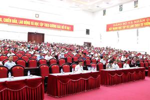 Tự đánh giá công tác phòng chống tham nhũng, Thái Bình đạt 82,92 điểm