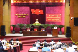 Hoà Bình thực hiện quyết liệt, hiệu quả nhiều nhiệm vụ chính trị quan trọng
