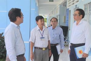 Trà Vinh: Kiểm tra công tác chuẩn bị kỳ thi tốt nghiệp THPT
