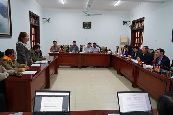Huyện Lạng Giang chủ động tiếp công dân, giải quyết kiến nghị tại cơ sở