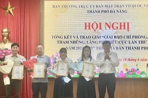 Báo Thanh tra đoạt giải Khuyến khích về phòng, chống tham nhũng, lãng phí, tiêu cực lần thứ 5