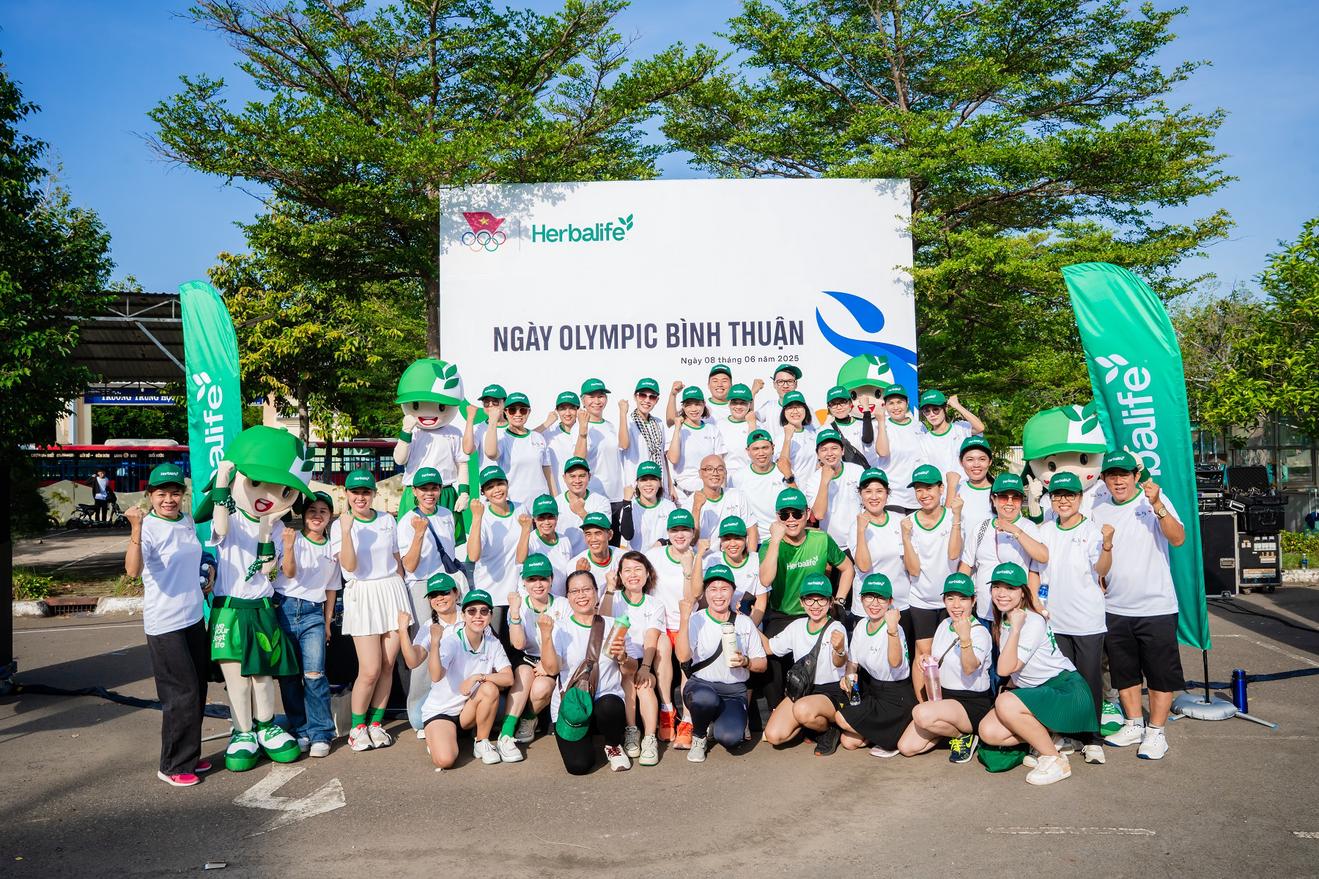 Herbalife Việt Nam đồng hành cùng chuỗi NGÀY OLYMPIC trên toàn quốc Herbalife Việt Nam đồng hành cùng chuỗi NGÀY OLYMPIC trên toàn quốc