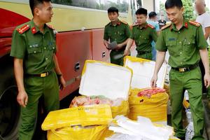Sơn La: Bắt giữ, tiêu huỷ gần nửa tấn nội tạng không rõ nguồn gốc