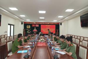 Thanh tra Bộ Công an kiểm tra tại Công an tỉnh Tây Ninh