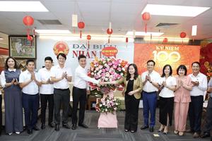 Phó Tổng Thanh tra Nguyễn Văn Cường thăm, chúc mừng Báo Đại biểu Nhân dân nhân Ngày Báo chí cách mạng Việt Nam