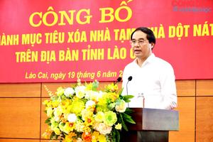 Lào Cai công bố hoàn thành mục tiêu xóa nhà tạm và nhà dột nát