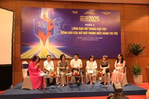 Tiếng nói lãnh đạo nữ trong báo chí: Không cần ưu ái, chỉ cần công bằng và tin tưởng