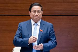Thủ tướng Phạm Minh Chính trực tiếp trả lời chất vấn