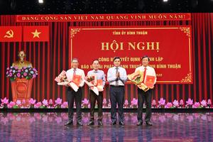 Cô‏‏ng b‏‏ố ‏‏vi‏‏ệ‏‏c h‏‏ợ‏‏p nh‏‏ấ‏‏t c‏‏ơ ‏‏quan B‏‏á‏‏o v‏‏à Đà‏‏i Ph‏‏á‏‏t thanh Truy‏‏ề‏‏n h‏‏ì‏‏nh B‏‏ì‏‏nh Thu‏‏ậ‏‏n