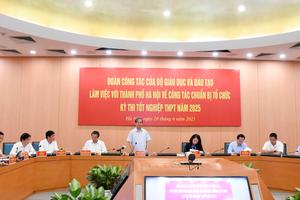 Hà Nội lập 16 tổ kiểm tra đột xuất công tác chuẩn bị, tổ chức coi thi kỳ thi tốt nghiệp THPT