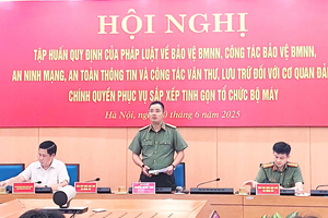 Hà Nội tập huấn an toàn thông tin, bảo vệ bí mật Nhà nước trong sắp xếp bộ máy