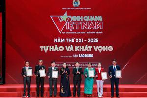 Hai cá nhân người dân tộc được vinh danh tại Chương trình Vinh quang Việt Nam