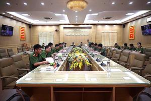 Công bố quyết định thanh tra tại Bộ Tư lệnh Cảnh sát cơ động