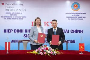 Việt Nam - Áo ký Hiệp định khung hợp tác tài chính trị giá 150 triệu Euro