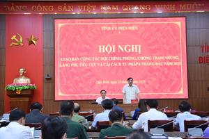 Điện Biên: Công tác nội chính, phòng chống tham nhũng tiêu cực và cải cách tư pháp đạt nhiều kết quả quan trọng